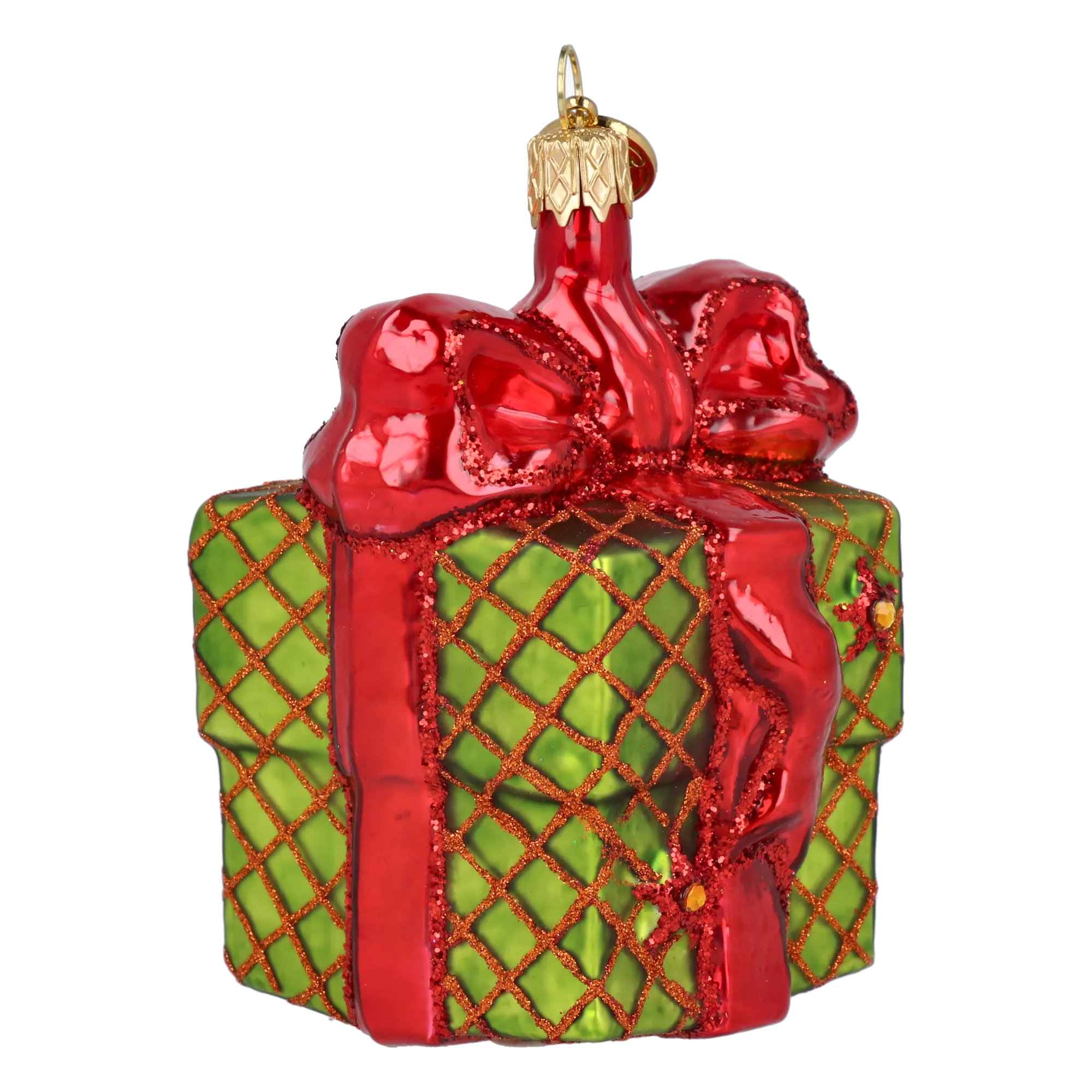 Bundled Gift in Crimson & Lime