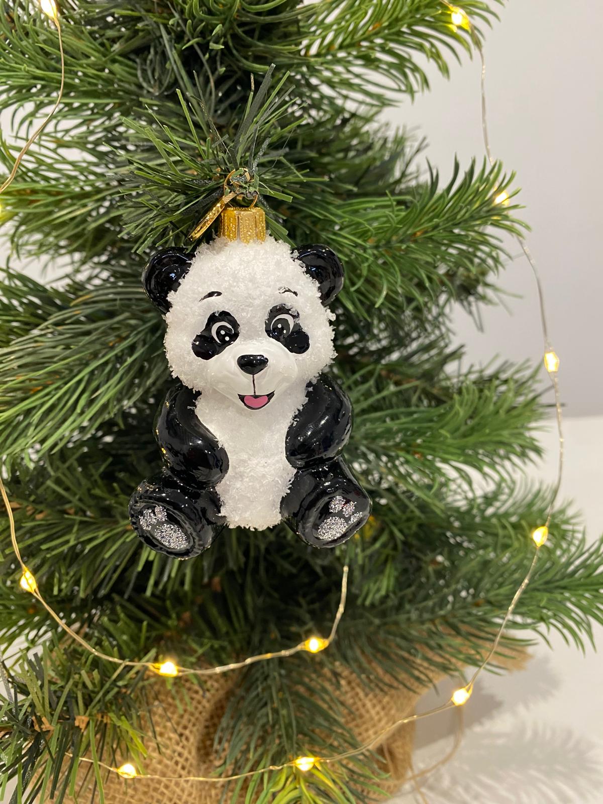 Frosted Panda Bear