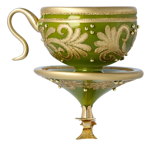 Filiżanka Szklana Ozdoba