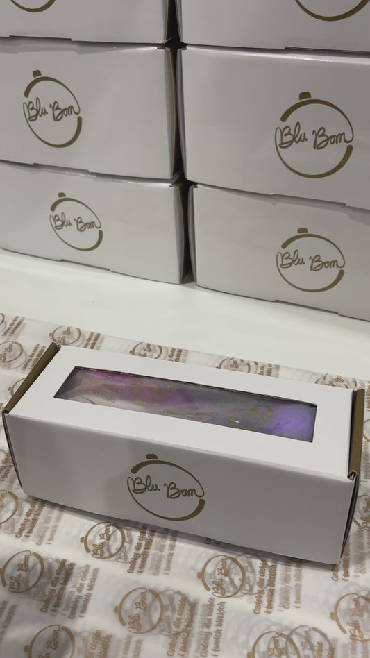 Violet Rose Spiral Drop